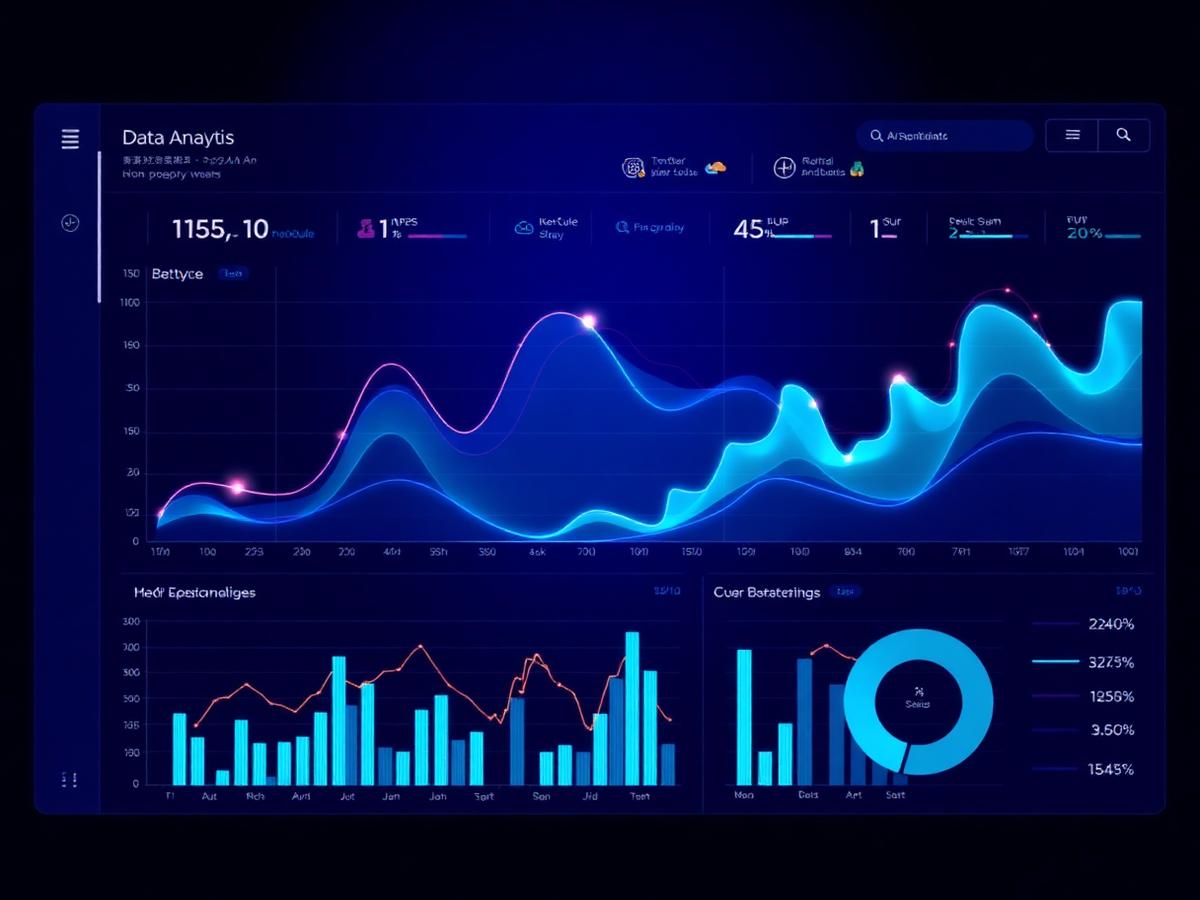 Data analytics dashboard